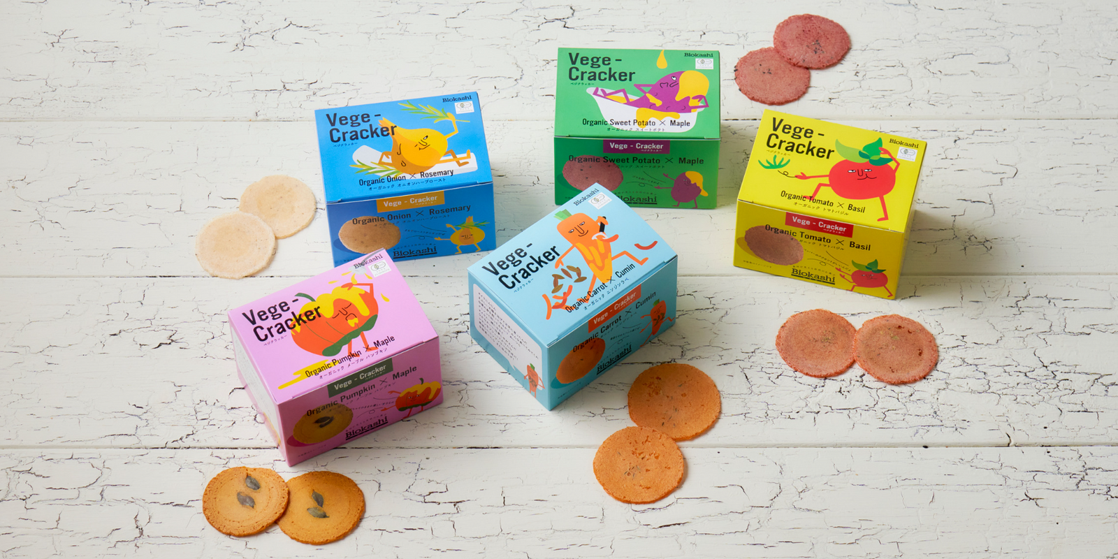 Vege Cracker(ベジクラッカー)オーガニックお菓子を紹介!
