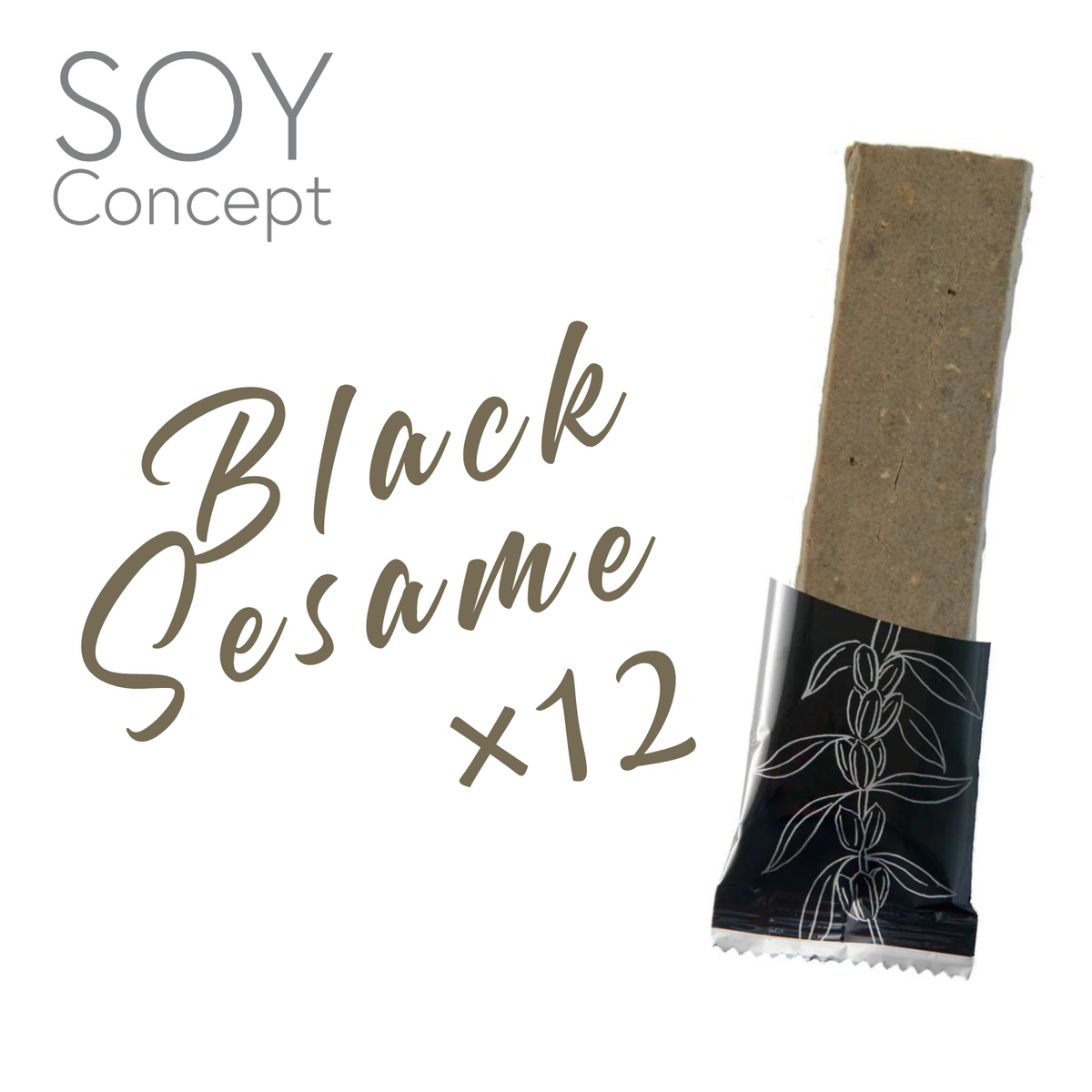 SOY Concept Black Sesame Black Sesame (12 per box)