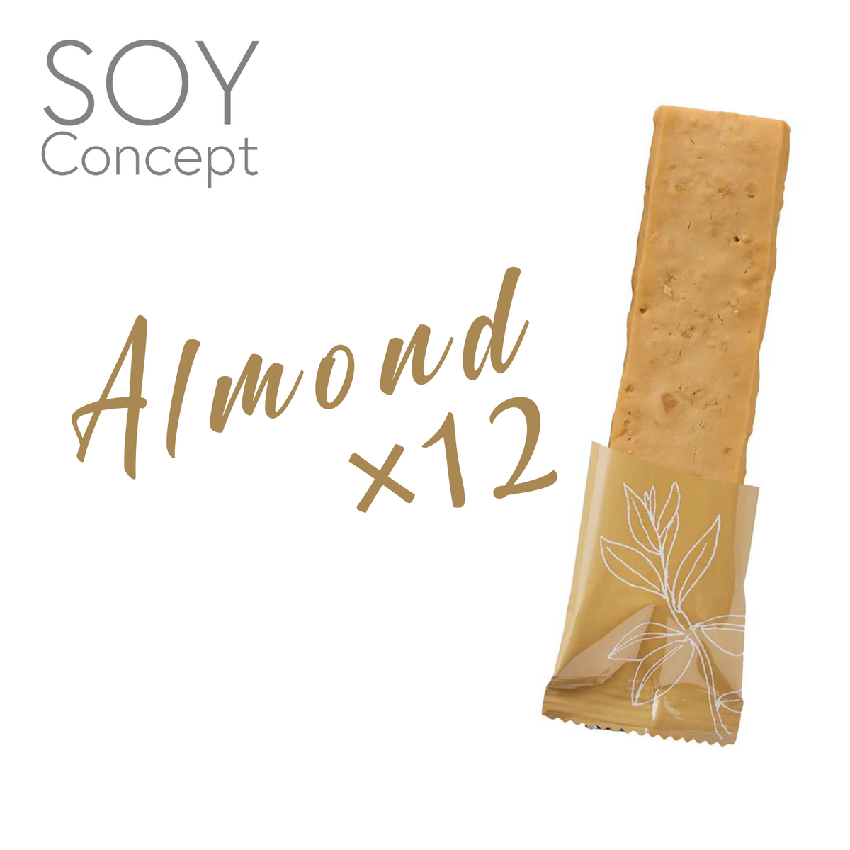 SOY Concept Almond Almond (12 per box)