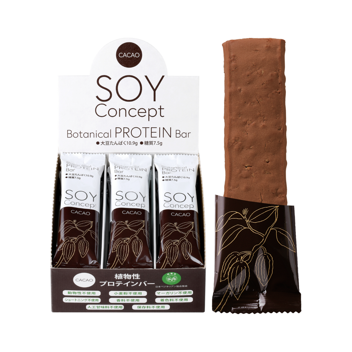 SOY Concept Cacao カカオ（1箱12本） - Wellness Tree